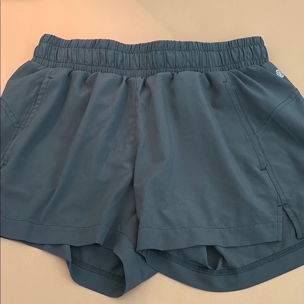 Women's Blue Athletic Shorts